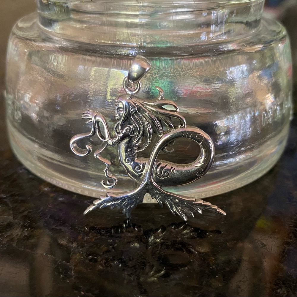 Amy Brown Dark Waters Mermaid Pendant